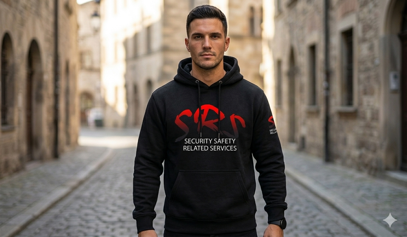 SRS Security Hoodie Vorderseite